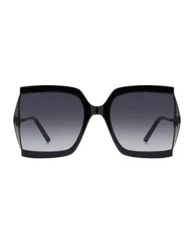 Carolina Herrera Crystal Bow Mixed-Media Square Sunglasses | Thumbnail 1 Carolina Herrera Crystal Bow Mixed-Media Square Sunglasses | Thumbnail 1