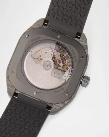 Hermes Hermès H08 Black Rubber Watch, 42 mm | Thumbnail 4 Hermes Hermès H08 Black Rubber Watch, 42 mm | Thumbnail 4