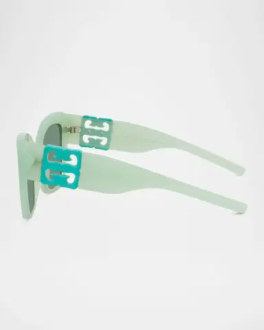 Givenchy 4G Liquid Square Plastic & Nylon Sunglasses | Thumbnail 3 Givenchy 4G Liquid Square Plastic & Nylon Sunglasses | Thumbnail 3