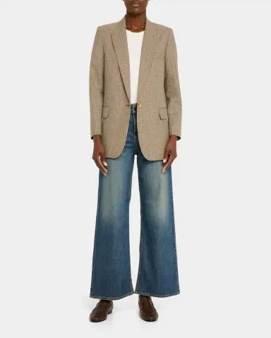 Nili Lotan Marlene Wide-Leg Jeans | Thumbnail 3 Nili Lotan Marlene Wide-Leg Jeans | Thumbnail 3