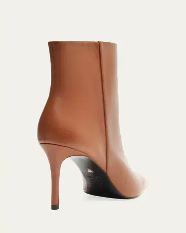 Schutz Mikki Leather Stiletto Zip Booties | Thumbnail 3 Schutz Mikki Leather Stiletto Zip Booties | Thumbnail 3