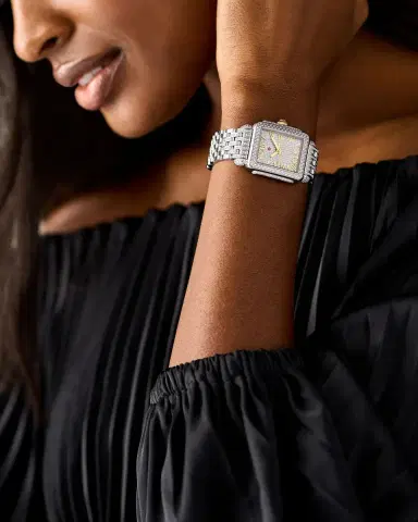 Michele Special Edition Deco Madison Mid Diamond Ultimate Pave Watch | Thumbnail 2 Michele Special Edition Deco Madison Mid Diamond Ultimate Pave Watch | Thumbnail 2