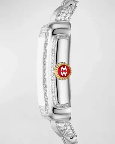 Michele Special Edition Deco Madison Mid Diamond Ultimate Pave Watch | Thumbnail 3 Michele Special Edition Deco Madison Mid Diamond Ultimate Pave Watch | Thumbnail 3