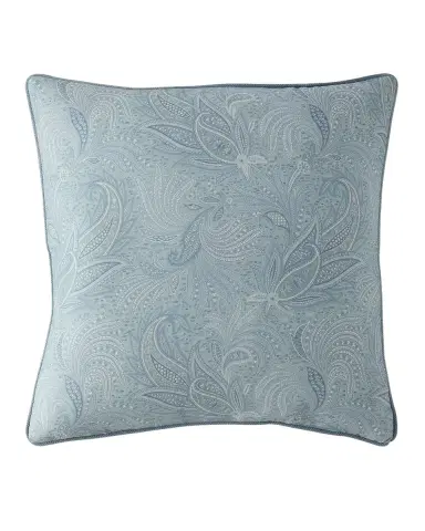 Etro Calathea Embroidered Pillow with Cord, 24" Square | Thumbnail 2 Etro Calathea Embroidered Pillow with Cord, 24" Square | Thumbnail 2