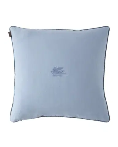 Etro Calathea Embroidered Pillow with Cord, 24" Square | Thumbnail 1 Etro Calathea Embroidered Pillow with Cord, 24" Square | Thumbnail 1