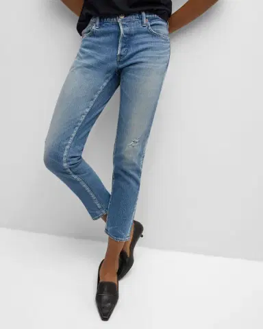 MOUSSY VINTAGE Kendall Tapered Cropped Jeans | Thumbnail 6 MOUSSY VINTAGE Kendall Tapered Cropped Jeans | Thumbnail 6