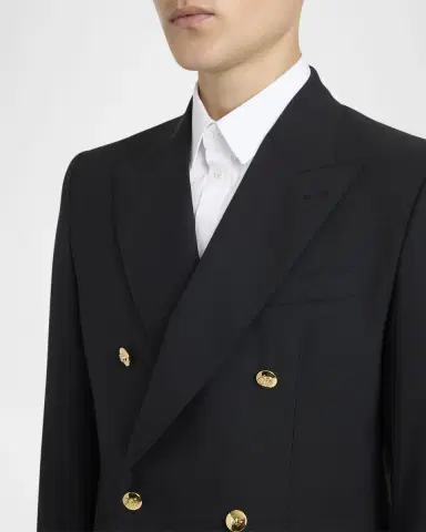 Dolce & Gabbana Men's Double-Breasted Wool Suit | Thumbnail 5 Dolce & Gabbana Men's Double-Breasted Wool Suit | Thumbnail 5