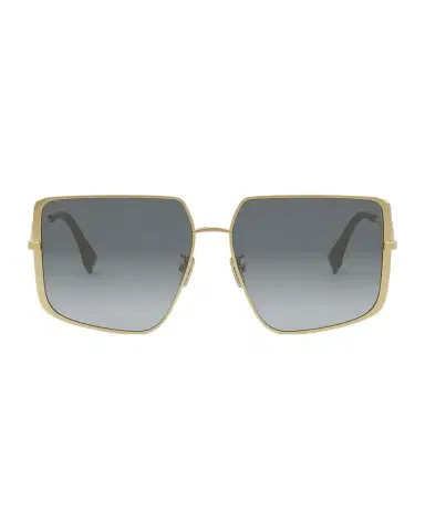 Fendi FF Square Metal & Acetate Sunglasses | Thumbnail 1 Fendi FF Square Metal & Acetate Sunglasses | Thumbnail 1