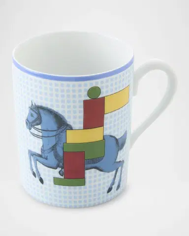 Hermes Cavalier En Formes N1 Bleu Mug | Thumbnail 2 Hermes Cavalier En Formes N1 Bleu Mug | Thumbnail 2
