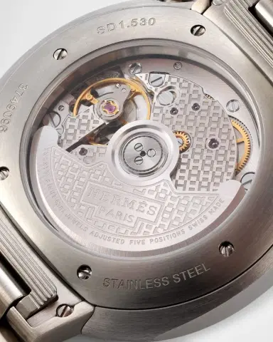 HERMÈS Hermès Cut Diamond Watch, 36 mm | Thumbnail 5 HERMÈS Hermès Cut Diamond Watch, 36 mm | Thumbnail 5