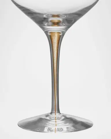 Orrefors Intermezzo Gold Bouquet Wine Glasses, Set of 2 | Thumbnail 3 Orrefors Intermezzo Gold Bouquet Wine Glasses, Set of 2 | Thumbnail 3