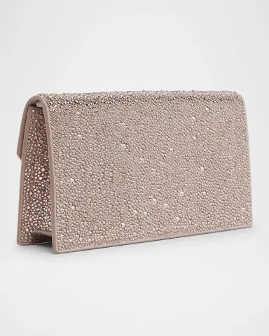 Christian Louboutin Loubi54 Strass Flap Clutch Bag | Thumbnail 2 Christian Louboutin Loubi54 Strass Flap Clutch Bag | Thumbnail 2