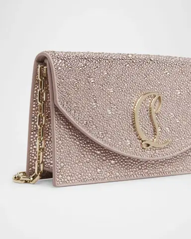 Christian Louboutin Loubi54 Strass Flap Clutch Bag | Thumbnail 4 Christian Louboutin Loubi54 Strass Flap Clutch Bag | Thumbnail 4