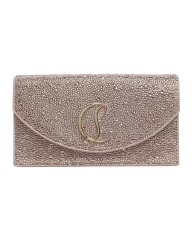 Christian Louboutin Loubi54 Strass Flap Clutch Bag | Thumbnail 1 Christian Louboutin Loubi54 Strass Flap Clutch Bag | Thumbnail 1