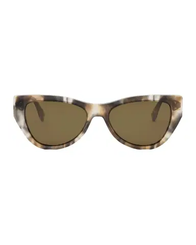 Fendi FF Diamond Logo Acetate & Nylon Cat-Eye Sunglasses | Thumbnail 1 Fendi FF Diamond Logo Acetate & Nylon Cat-Eye Sunglasses | Thumbnail 1