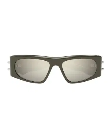 Alexander McQueen Men's AM0471SM Acetate Rectangle Sunglasses | Thumbnail 1 Alexander McQueen Men's AM0471SM Acetate Rectangle Sunglasses | Thumbnail 1