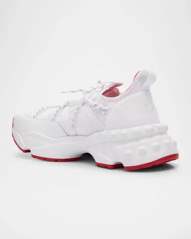 Christian Louboutin Men 's Trailnrun Knit Runner Sneakers | Thumbnail 4 Christian Louboutin Men 's Trailnrun Knit Runner Sneakers | Thumbnail 4