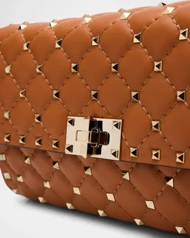 Valentino Garavani Rockstud Small Quilted Leather Shoulder Bag | Thumbnail 6 Valentino Garavani Rockstud Small Quilted Leather Shoulder Bag | Thumbnail 6