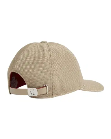 Christian Louboutin Men's Mooncrest Canvas Baseball Cap | Thumbnail 1 Christian Louboutin Men's Mooncrest Canvas Baseball Cap | Thumbnail 1