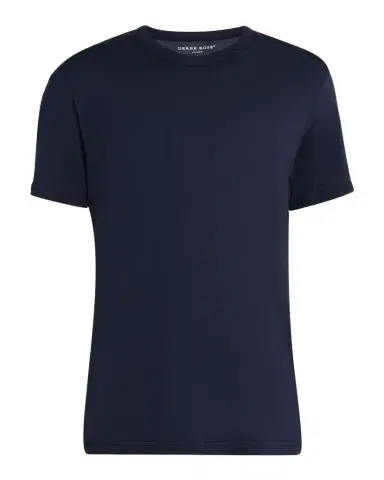 Derek Rose Men's Barny Pima Cotton Jersey Crewneck T-Shirt | Thumbnail 1 Derek Rose Men's Barny Pima Cotton Jersey Crewneck T-Shirt | Thumbnail 1