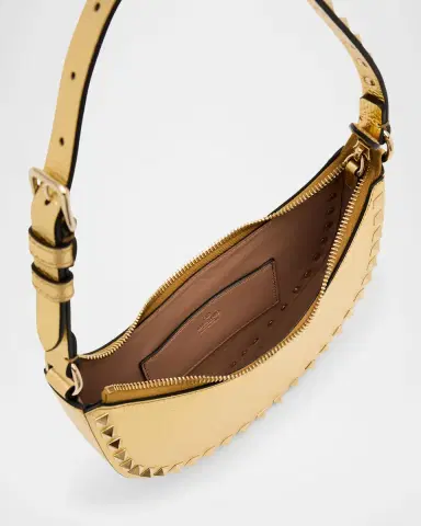 Valentino Garavani Rockstud Mini Leather Shoulder Bag | Thumbnail 4 Valentino Garavani Rockstud Mini Leather Shoulder Bag | Thumbnail 4