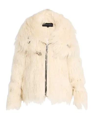 Coût De La Liberté Cory Embellished Faux Fur Coat | Thumbnail 1 Coût De La Liberté Cory Embellished Faux Fur Coat | Thumbnail 1