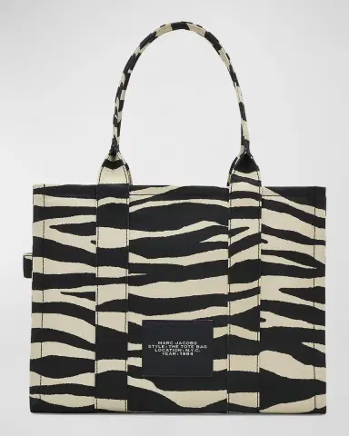 Marc Jacobs The Zebra Canvas Large Tote Bag | Thumbnail 5 Marc Jacobs The Zebra Canvas Large Tote Bag | Thumbnail 5