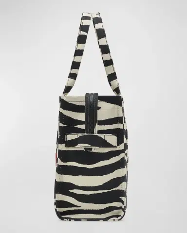 Marc Jacobs The Zebra Canvas Large Tote Bag | Thumbnail 6 Marc Jacobs The Zebra Canvas Large Tote Bag | Thumbnail 6