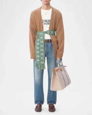 Valentino Garavani Men's Straight-Leg Jeans | Thumbnail 2 Valentino Garavani Men's Straight-Leg Jeans | Thumbnail 2