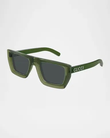 Gucci Men's GG1723SM Plastic Rectangle Sunglasses | Thumbnail 2 Gucci Men's GG1723SM Plastic Rectangle Sunglasses | Thumbnail 2