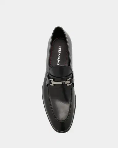 Ferragamo Men's Doupont Lux Leather Bit Loafers | Thumbnail 3 Ferragamo Men's Doupont Lux Leather Bit Loafers | Thumbnail 3