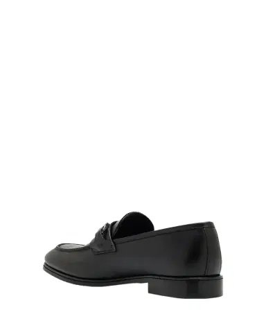 Ferragamo Men's Doupont Lux Leather Bit Loafers | Thumbnail 1 Ferragamo Men's Doupont Lux Leather Bit Loafers | Thumbnail 1