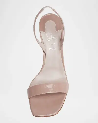 Christian Louboutin 85mm Condora Leather Slingback Sandals | Thumbnail 13 Christian Louboutin 85mm Condora Leather Slingback Sandals | Thumbnail 13