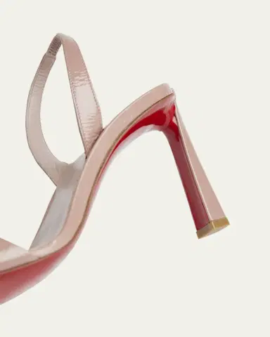 Christian Louboutin 85mm Condora Leather Slingback Sandals | Thumbnail 17 Christian Louboutin 85mm Condora Leather Slingback Sandals | Thumbnail 17