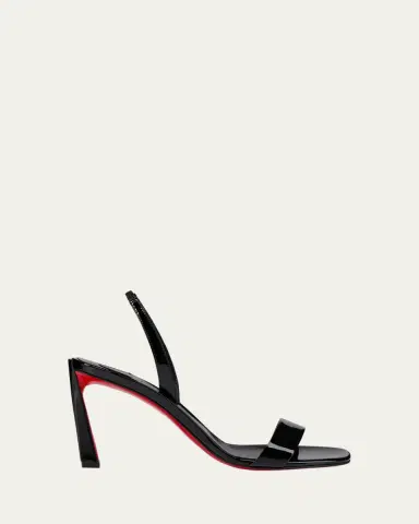 Christian Louboutin 85mm Condora Leather Slingback Sandals | Thumbnail 6 Christian Louboutin 85mm Condora Leather Slingback Sandals | Thumbnail 6