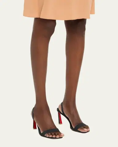 Christian Louboutin 85mm Condora Leather Slingback Sandals | Thumbnail 7 Christian Louboutin 85mm Condora Leather Slingback Sandals | Thumbnail 7