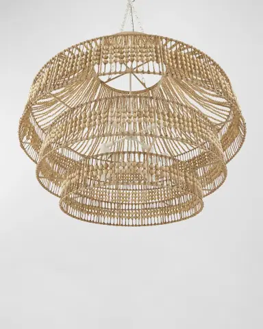 Arteriors Tulane 8-Light Chandelier, 45"H | Thumbnail 2 Arteriors Tulane 8-Light Chandelier, 45"H | Thumbnail 2