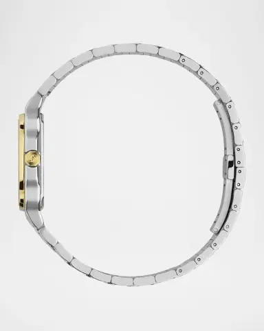 Gucci Two-Tone Stainless Steel G-Flat 30mm Bracelet Watch | Thumbnail 3 Gucci Two-Tone Stainless Steel G-Flat 30mm Bracelet Watch | Thumbnail 3
