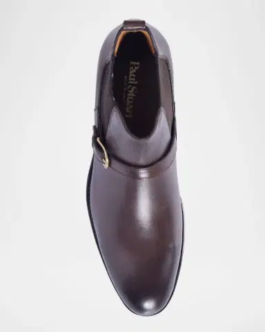 Paul Stuart Men's Sawyer Leather Chelsea Boots | Thumbnail 3 Paul Stuart Men's Sawyer Leather Chelsea Boots | Thumbnail 3