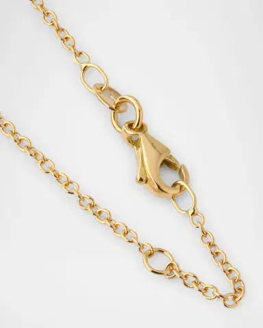 Miseno 18K Yellow Gold Flower Pendant Necklace with Diamonds | Thumbnail 3 Miseno 18K Yellow Gold Flower Pendant Necklace with Diamonds | Thumbnail 3
