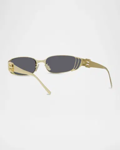 Givenchy 4G Liquid Metal and Nylon Rectangle Sunglasses | Thumbnail 2 Givenchy 4G Liquid Metal and Nylon Rectangle Sunglasses | Thumbnail 2