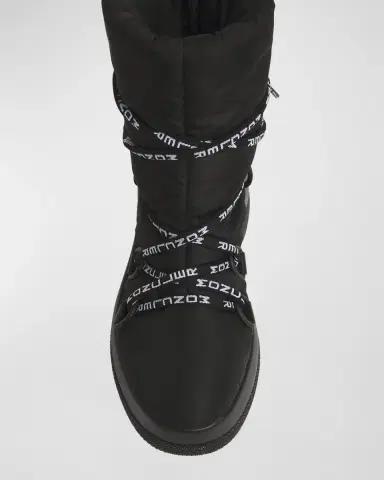 Moncler Resile Puffy Nylon Lace-Up Booties | Thumbnail 5 Moncler Resile Puffy Nylon Lace-Up Booties | Thumbnail 5