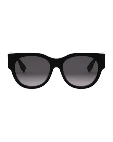 Fendi Baguette Logo Round Acetate & Nylon Sunglasses | Thumbnail 1 Fendi Baguette Logo Round Acetate & Nylon Sunglasses | Thumbnail 1