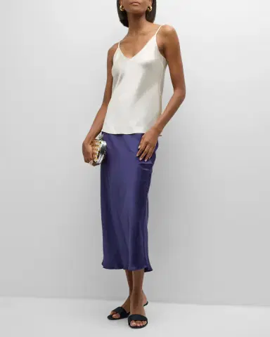 Sablyn Miranda Silk Midi Skirt | Thumbnail 3 Sablyn Miranda Silk Midi Skirt | Thumbnail 3