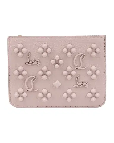 Christian Louboutin Paloma Loubinthesky Card Holder in Leather | Thumbnail 1 Christian Louboutin Paloma Loubinthesky Card Holder in Leather | Thumbnail 1