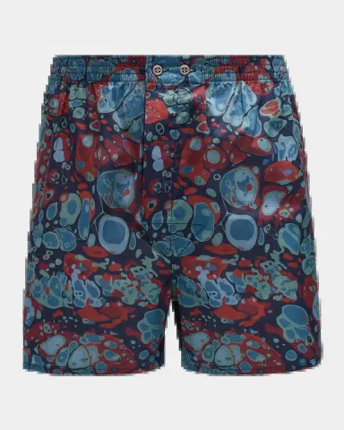 Derek Rose Men's Ledbury Abstract-Print Boxer Shorts | Thumbnail 2 Derek Rose Men's Ledbury Abstract-Print Boxer Shorts | Thumbnail 2
