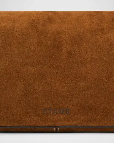 Staud Harlow Buckle Suede Shoulder Bag | Thumbnail 2 Staud Harlow Buckle Suede Shoulder Bag | Thumbnail 2