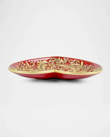 Jay Strongwater Aria Floral Heart Trinket Tray | Thumbnail 4 Jay Strongwater Aria Floral Heart Trinket Tray | Thumbnail 4