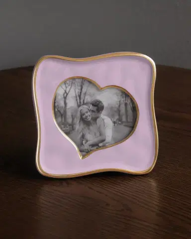 Beatriz Ball Encanto Curved Heart Picture Frame, 5" x 5" | Thumbnail 1 Beatriz Ball Encanto Curved Heart Picture Frame, 5" x 5" | Thumbnail 1