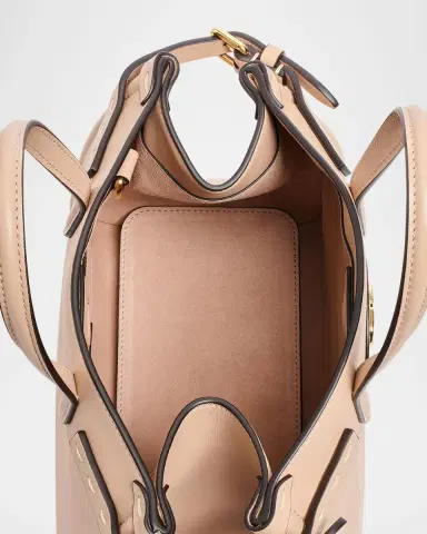 Valentino Garavani Antibes Small Leather Tote Bag | Thumbnail 2 Valentino Garavani Antibes Small Leather Tote Bag | Thumbnail 2